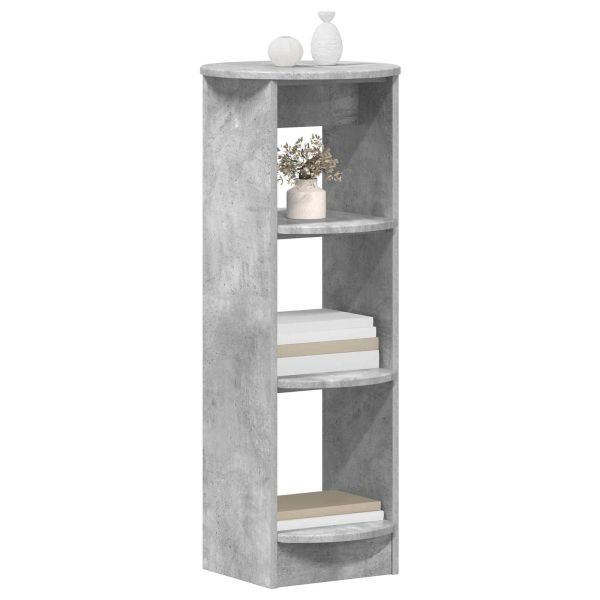 Страничен шкаф Бетонно Сиво 40 x 40 x 100 cm