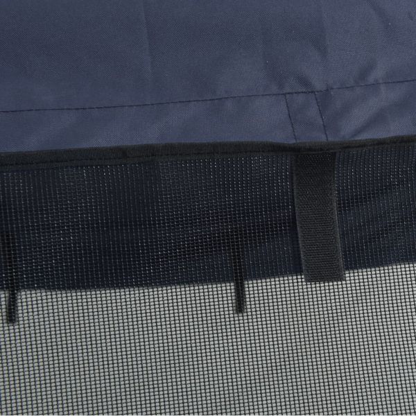 Тента за лодка с 4 дъги мрежести страници 243x(230-244)x137 см