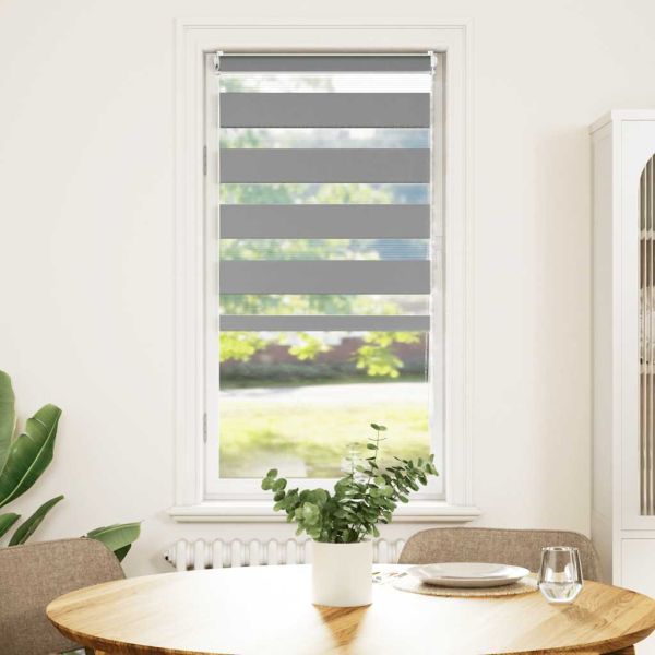 Зебра щора 40,9x100 см Ширина на плата 36,7 см сива