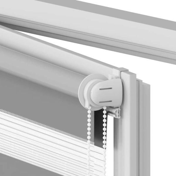 Зебра щора 60,9x120 см Ширина на плата 56,7 см сива