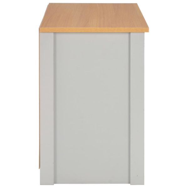 ТВ шкаф, сив, 95x39x58 см