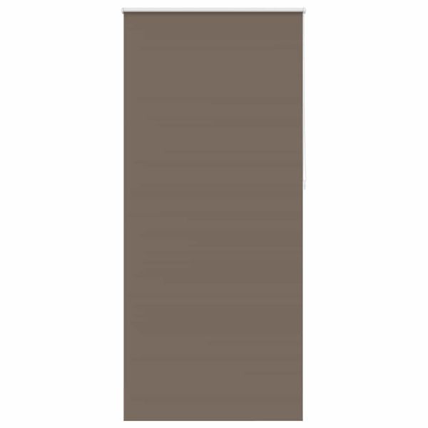 Затъмняваща ролетна щора 124,4x230 см, ширина на плата 120 см, цвят кафе