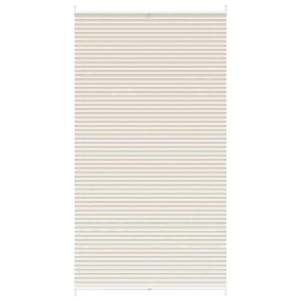 Плисирана щора 100 х 200 см, цвят крем