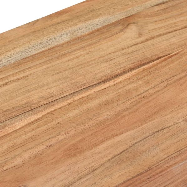 Конзолна маса, 110x30x76 cм, акациево дърво масив