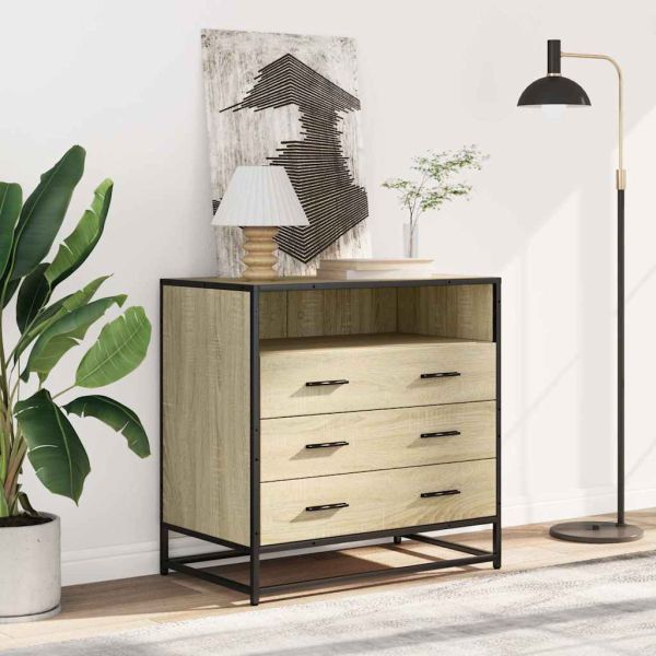 Шкаф с чекмеджета Сонома дъб 70x41x70 cm Инженерна дървесина