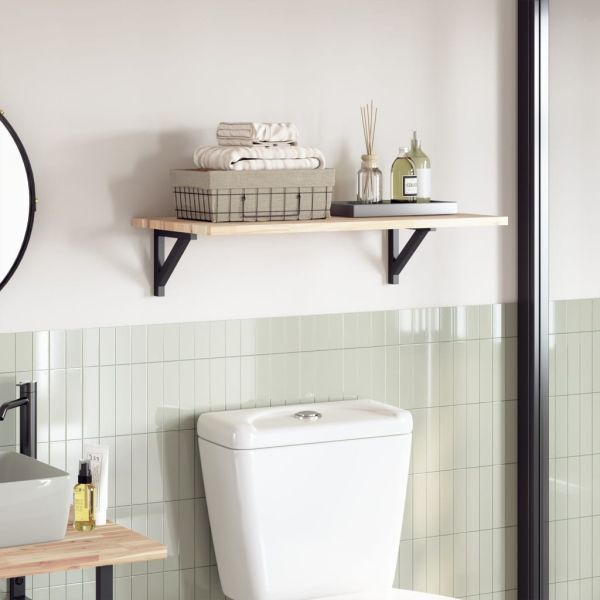 Плот за маса, 80x40x2 см, правоъгълен, акация масив