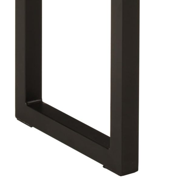 Конзолна маса с жив ръб 105x33x76 см масивно мангово дърво