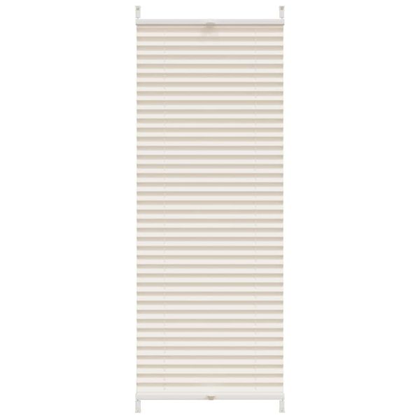 Плисирана щора 50 х 100 см, цвят крем