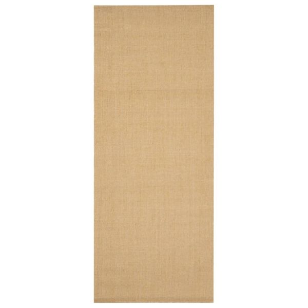 Килим, естествен сизал, 100x250 см