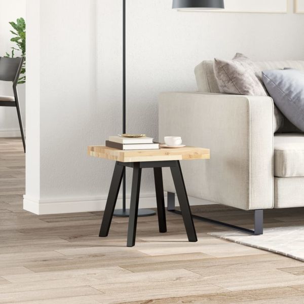 Плот за маса квадратен 40x40x4 см масивна акация