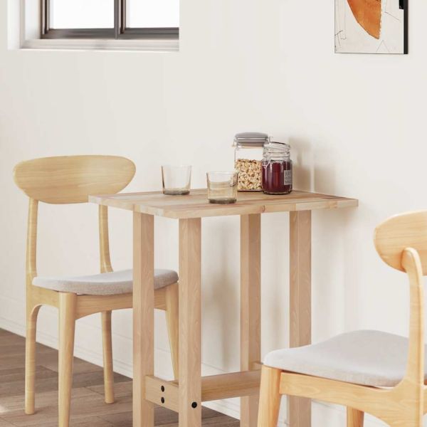 Плот за маса, правоъгълен, 60x50x2 см, акация масив