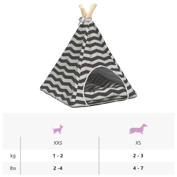 Домашен тенти за животни с възглавница 40 x 40 x 50 cm