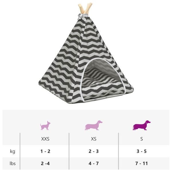 Домашен тенти за животни с възглавница 50 x 50 x 60 cm