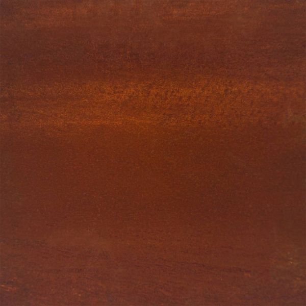 Кашпа, ръждива, 40x40x40 см, патинираща стомана