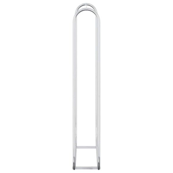 Стойка за дърва за огрев 100x25x150 cm Поцинкована стомана