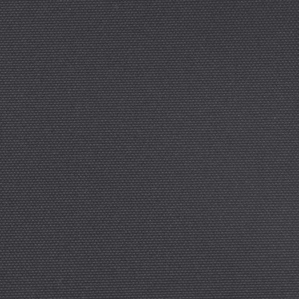 Прибираща се странична тента, черна, 180x500 см