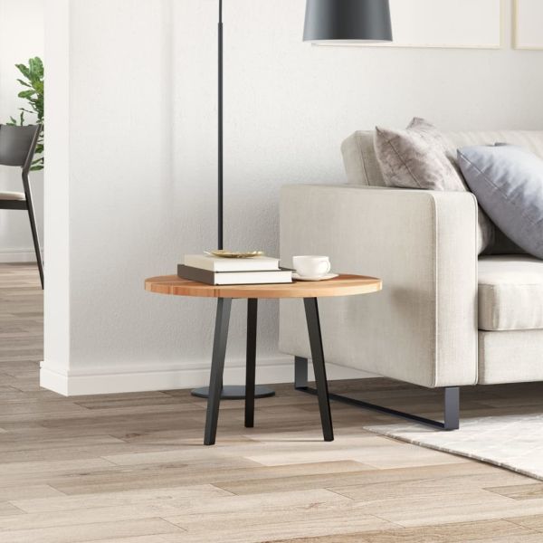 Плот за маса, кръгъл, Ø60x2 см, акациево дърво масив