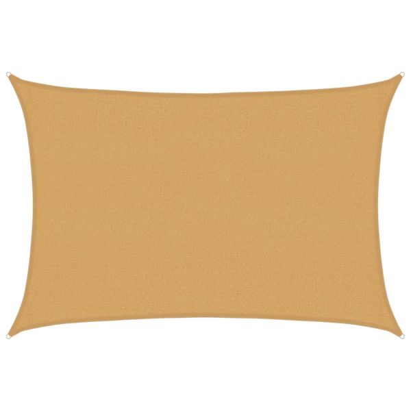 Платно-сенник, 160 г/м², правоъгълно, пясъчно, 2,5x3,5 м, HDPE