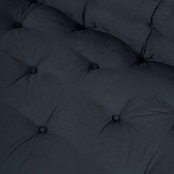 Кушон за палетен диван 2 pcs Антрацит 120 x 80 x 38 см Текстил