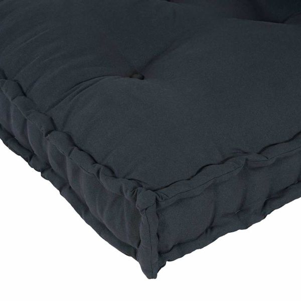Кушон за палетен диван 2 pcs Антрацит 120 x 80 x 38 см Текстил