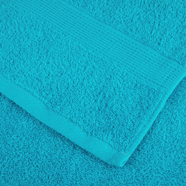 Премиум кърпи за баня SOLUND 4 бр тюркоаз 70x140 см 600 gsm