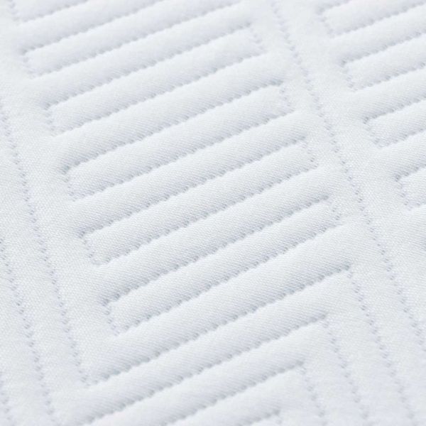 Матрак Бял и син 160 x 200 cm Жакардова материя