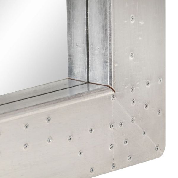 Авиаторско огледало, 110x50 см, метал