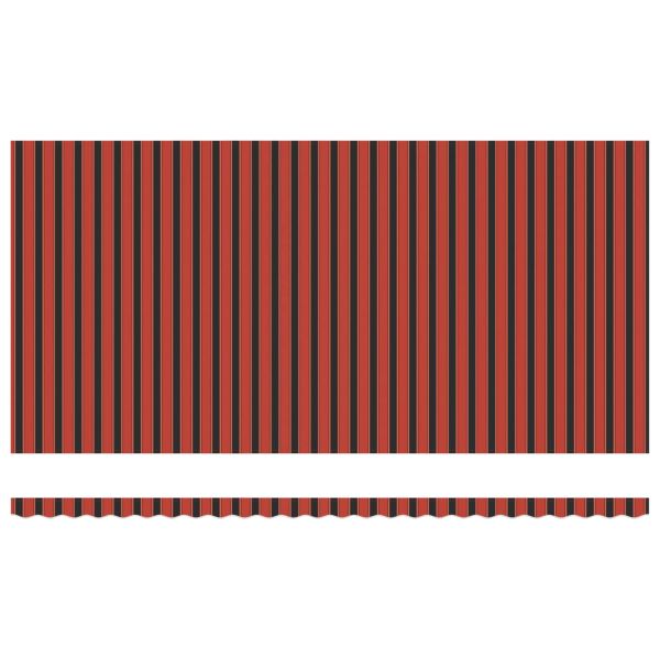 Текстил за сенник с Оранжево и кафяво 600 × 350 cm Полиестер