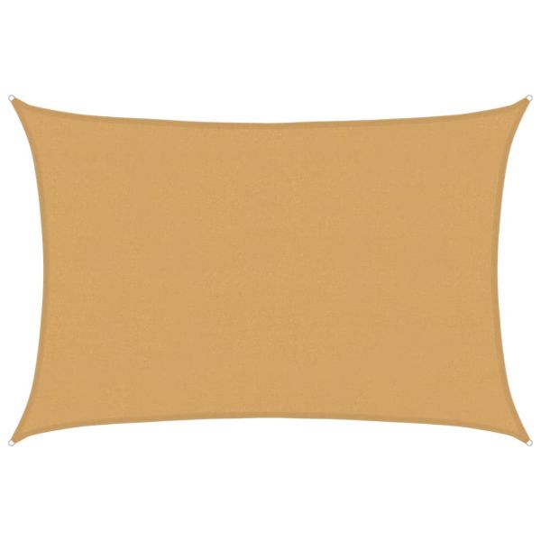 Платно-сенник, 160 г/м², правоъгълно, пясъчно, 4x5 м, HDPE