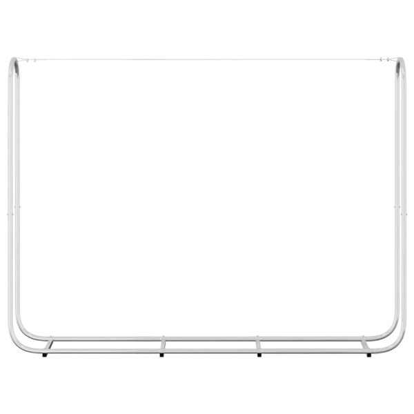 Стойка за дърва за огрев 200x25x150 cm Поцинкована стомана