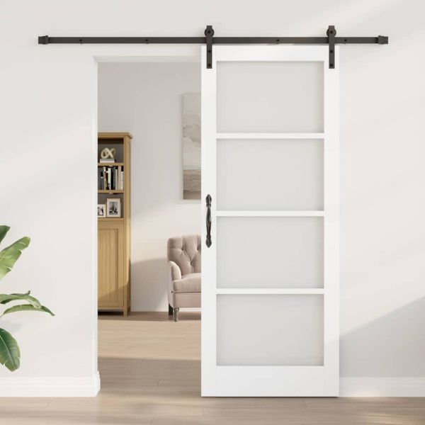 Преплъзваща се врата ORKDAL Бяло 83 х 211 см