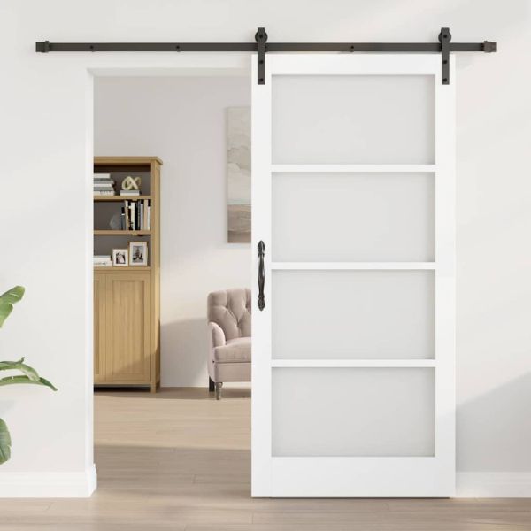 Преплъзваща се врата ORKDAL Бяло 93 x 202 см