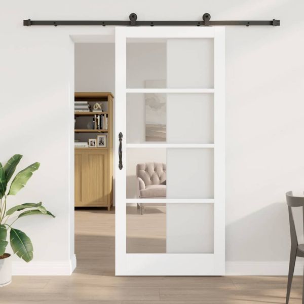 Преплъзваща се врата ORKDAL Бяло 93 x 211 см