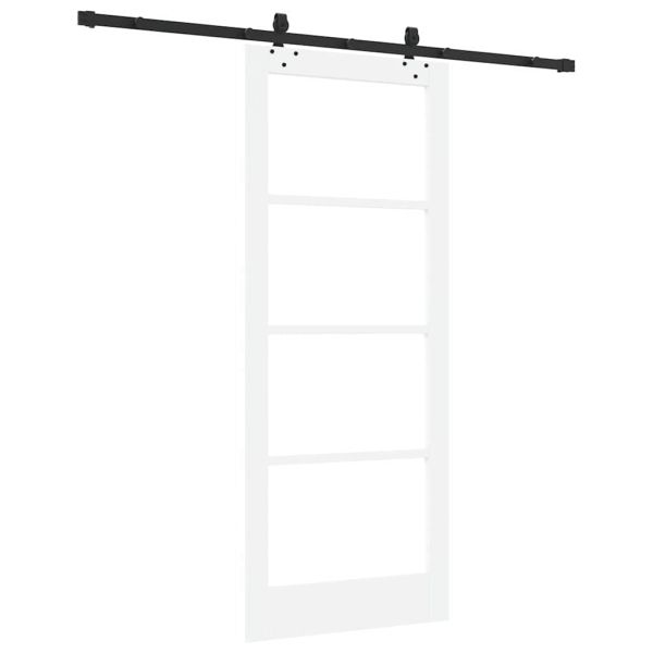 Преплъзваща се врата ORKDAL Бял и черен 83 x 202 см