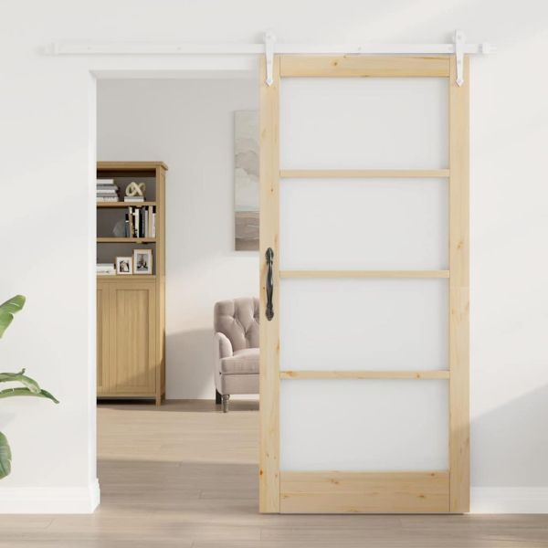 Преплъзваща се врата Естествен 93 x 202 см