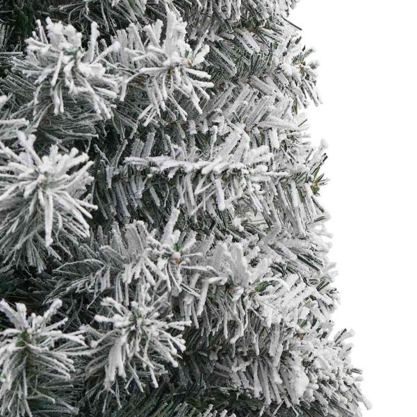 С изкуствено коледно дърво с 300 LED светодиода Зелен 270 cm
