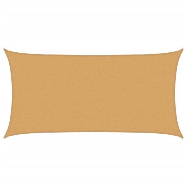 Платно-сенник, 160 г/м², правоъгълно, пясъчно, 2x3,5 м, HDPE