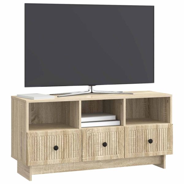 ТВ шкаф Дъб сонома 102 x 34,5 x 50 см Инженерна дървесина