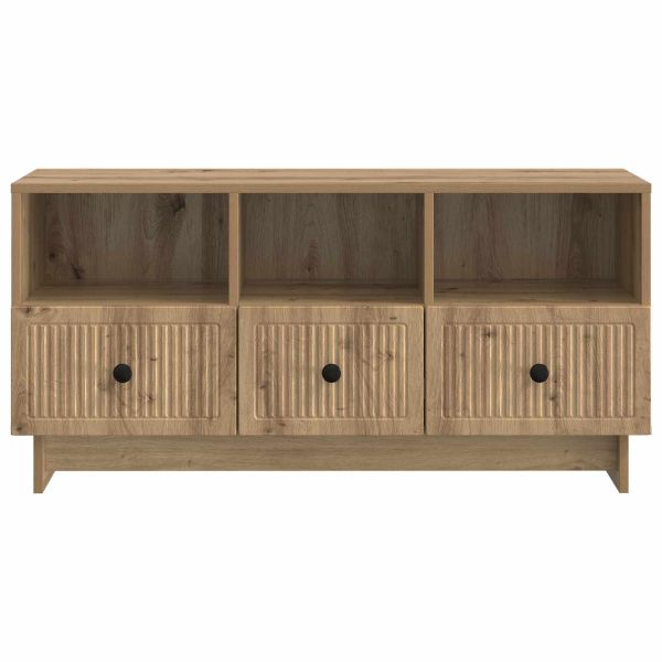 ТВ шкаф Дъб артизан 102 x 34,5 x 50 см Инженерна дървесина