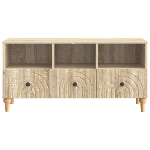 ТВ шкаф Сонома дъб 102 x 34,5 x 50 см Инженерен дървен материал