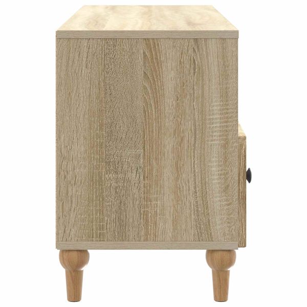 ТВ шкаф Сонома дъб 102 x 34,5 x 50 см Инженерен дървен материал