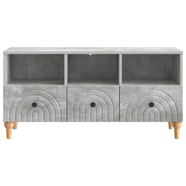 ТВ шкаф Бетонно Сиво 102 x 34,5 x 50 см