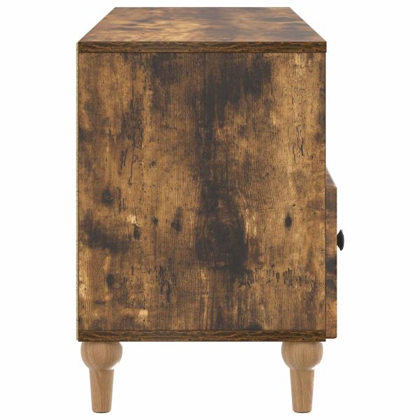 ТВ шкаф Пушена Дъб 102 x 34,5 x 50 см Инженерен дървен материал