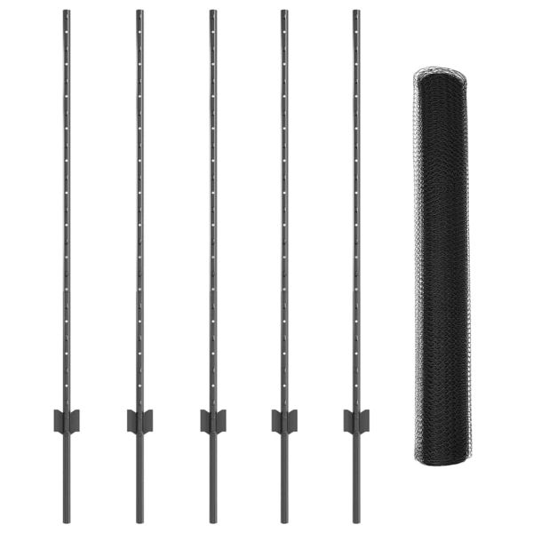 Ограда с пост Сиво