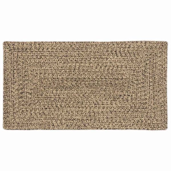 Килими за помещение Естествено и черно 60 x 110 cm юта