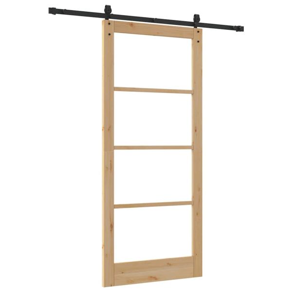 Преплъзваща се врата Естествен 93 x 211 см