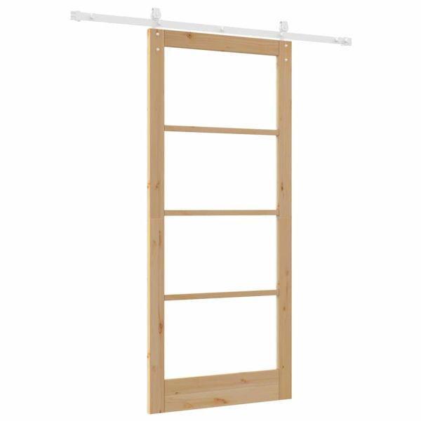 Преплъзваща се врата Естествен 93 x 211 см