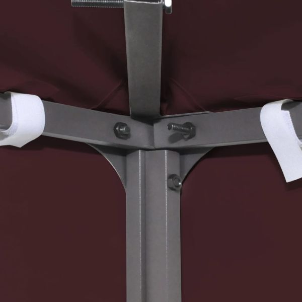 Двоен покрив за шатра, 310 г/м², 3x3 м, бордо