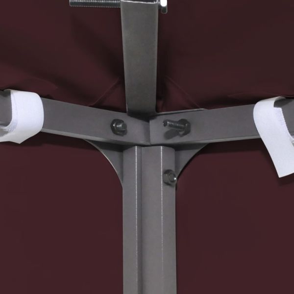 Двоен покрив за шатра, 310 г/м², 4x3 м, бордо