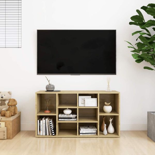 Пейка за обувки, дъб сонома, 103x30x55 см, инженерно дърво